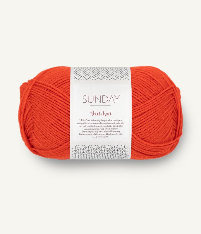 UT PetiteKnit Sunday 3819 That Orange Feeling 